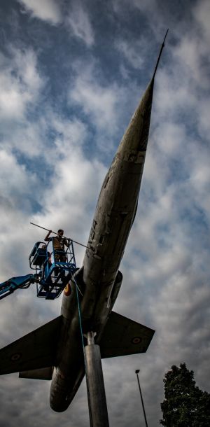 F 104 Starfighter cleaning Peer  17 